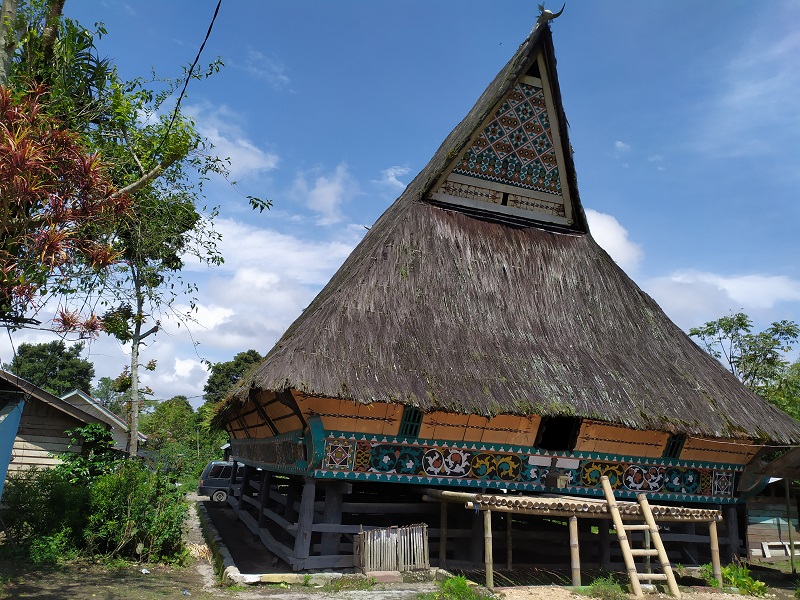 Rumah adat Lingga | Foto asmarainjogja.id, Asmara Dewo