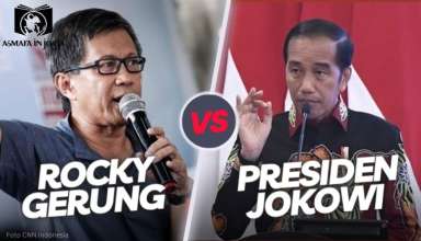 Rocky Gerung VS Presiden Jokowi